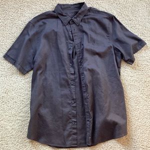 All Saint men's short sleeve button down.